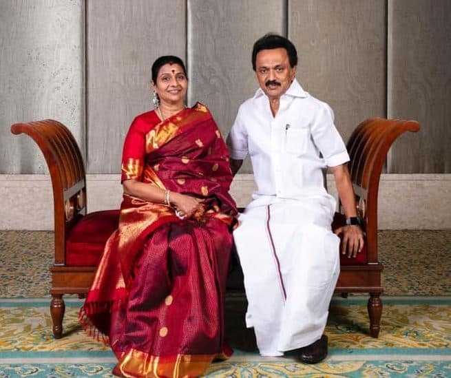 Durga-Stalin-with-her-husband-M.K.-Stalin - updatenews360