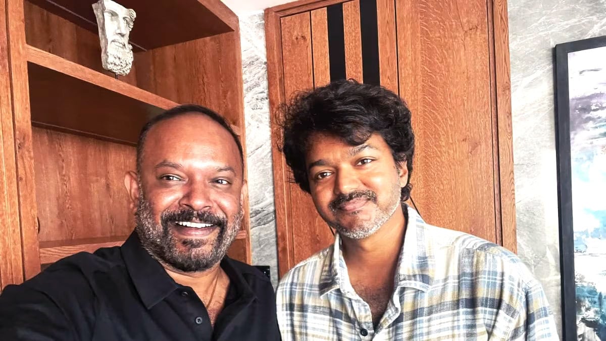 Thalapathy Vijay and Venkat Prabhu