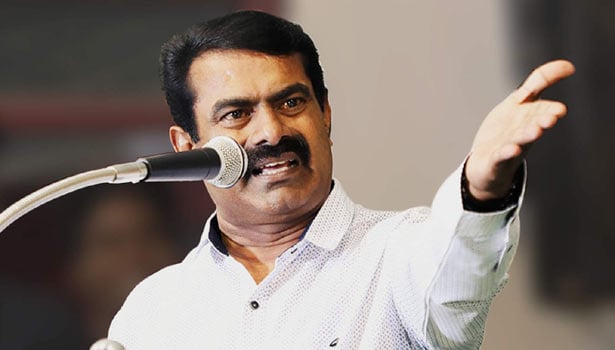 seeman speech tirupathi laddu