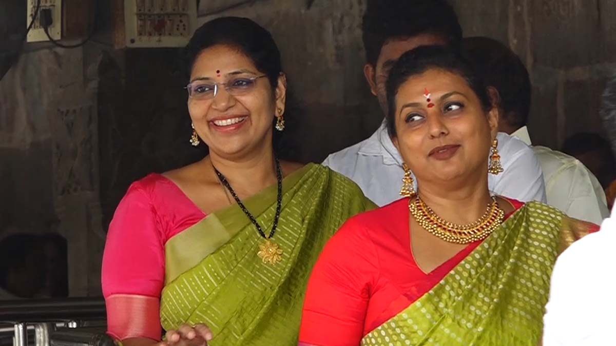 Roja Visit Tirumala Tirupati Devasthanams