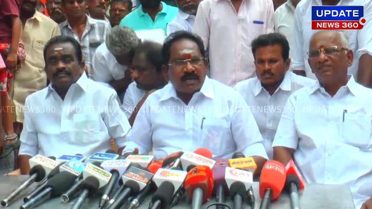 Sellur Raju Demands