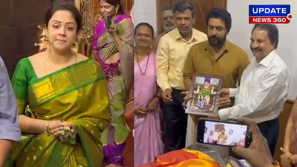 Suriya in Pollachi Masani Amman Temple