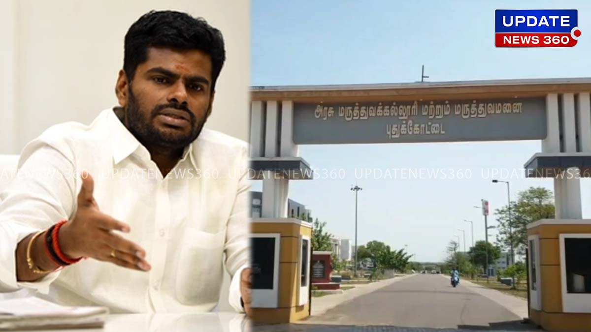 Annamalai Demand To Arrest DMK Executive In Pudukkottai Nursing Student Death Case