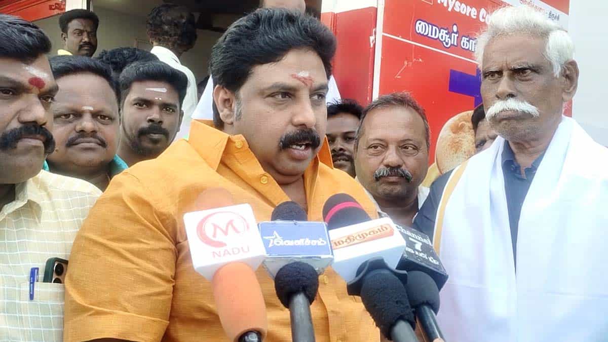 Dmk Mla Asking Question to Annamalai