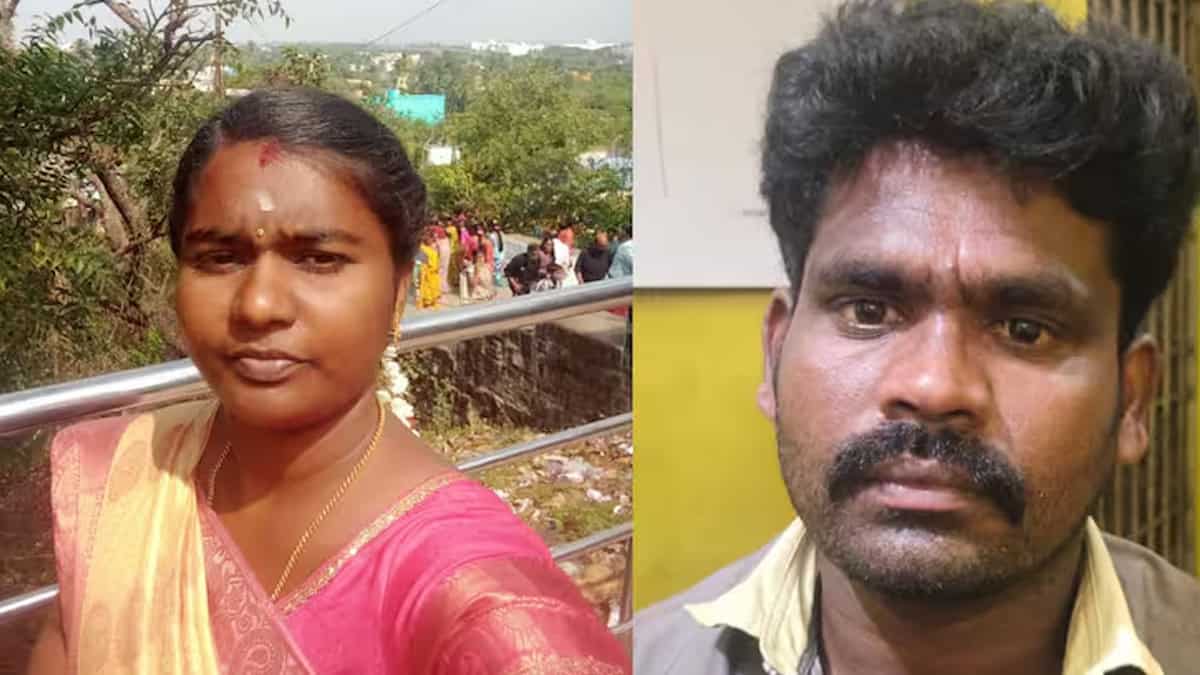 Husband killed wife in Kanchipuram Manimangalam area 