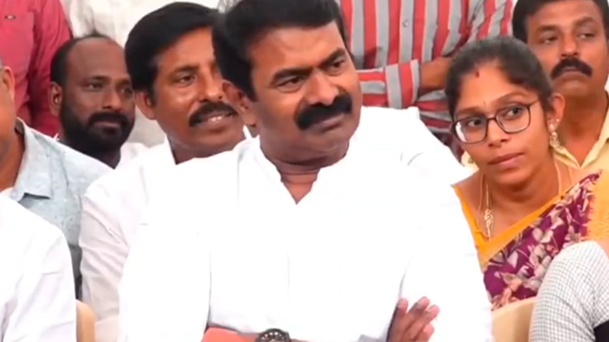 Seeman latest press meet 