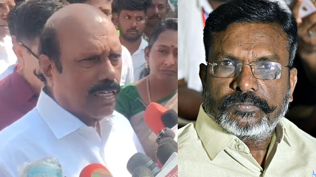 EV Velu about DMK Pressure on Thirumavalavan 