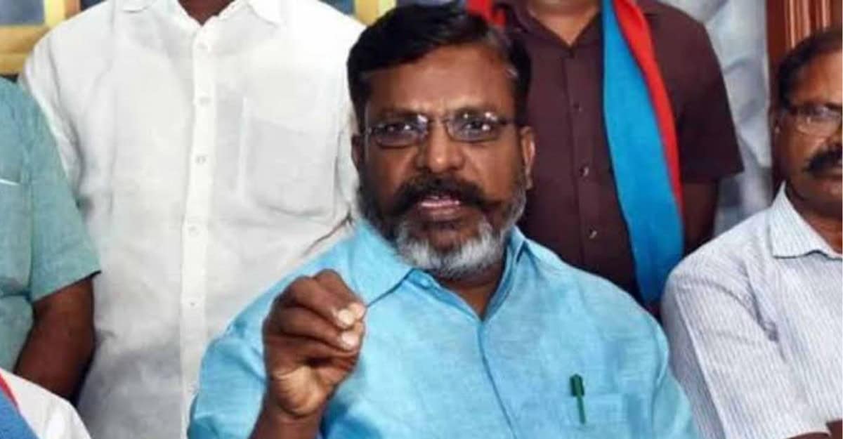 Thirumavalavan on why he not participate ambedkar book event 