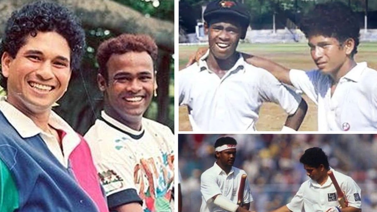 Vinod Kambli and Sachin Tendulkar friendship
