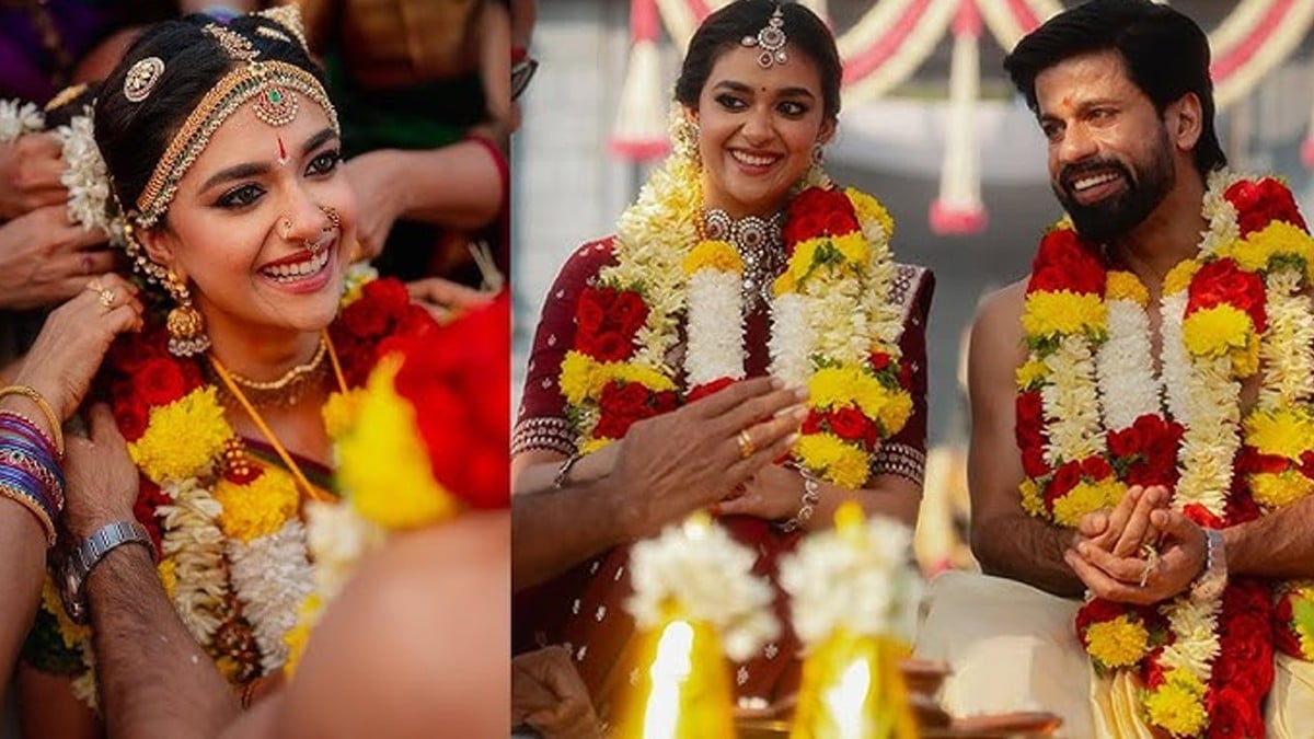 Keerthy Suresh marriage celebration