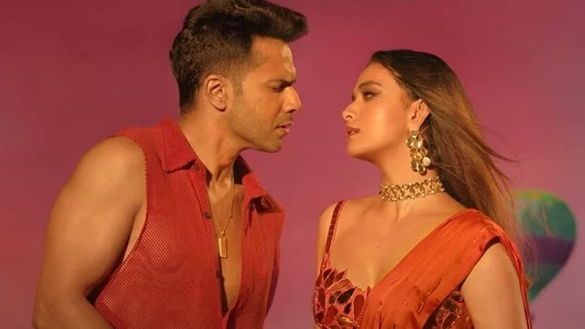 Varun Dhawan and Keerthy Suresh viral video
