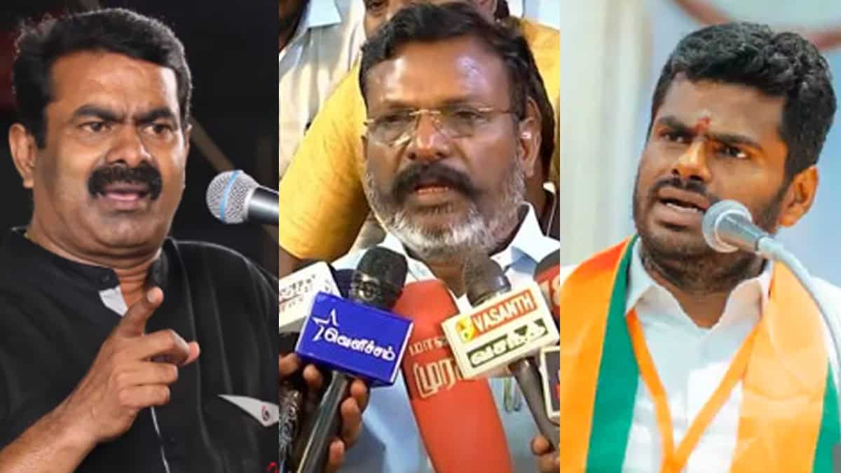 Thirumavalavan about RN Ravi and Seeman 
