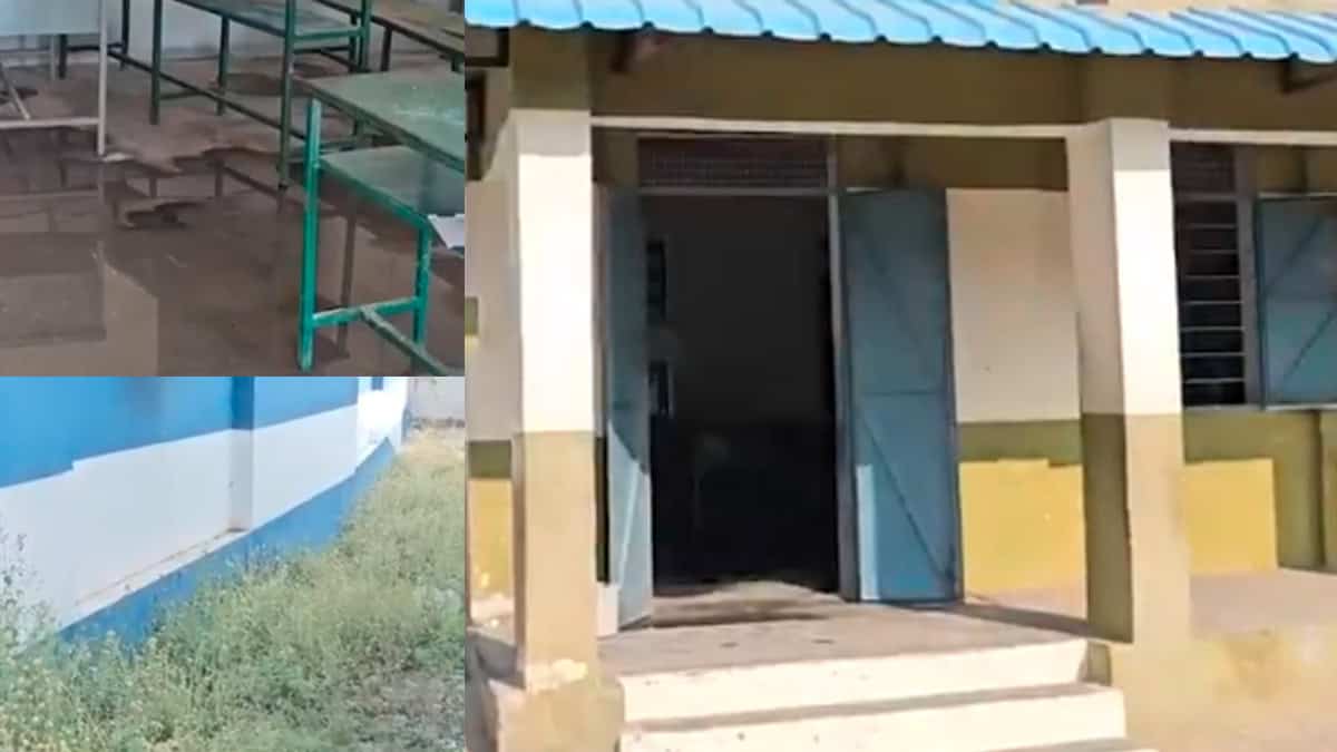 Human waste in School class in Palladam 