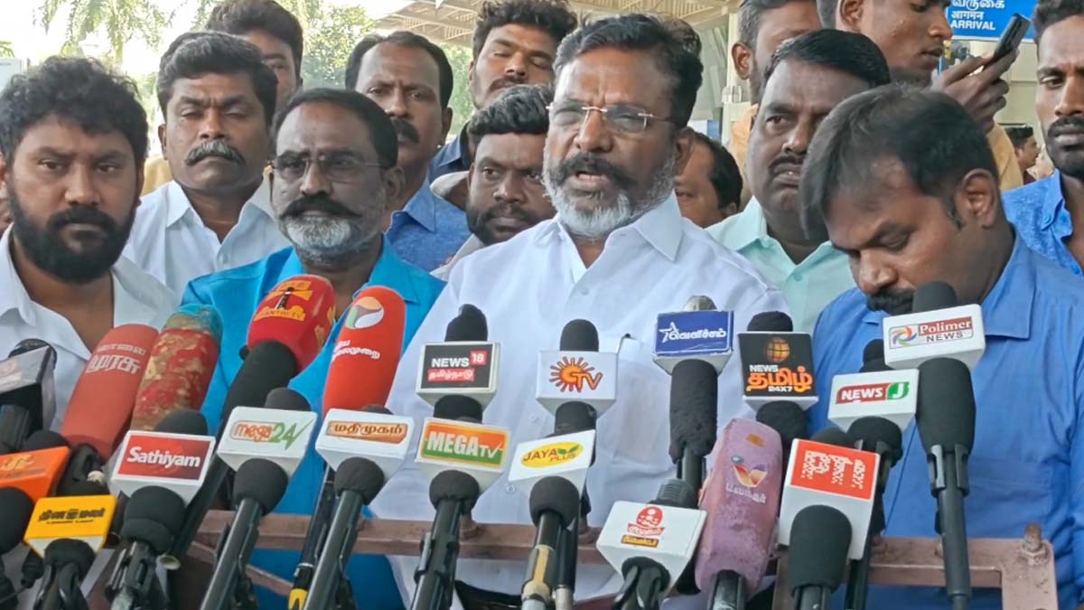 Thirumavalavan Condemns About Seeman Speech