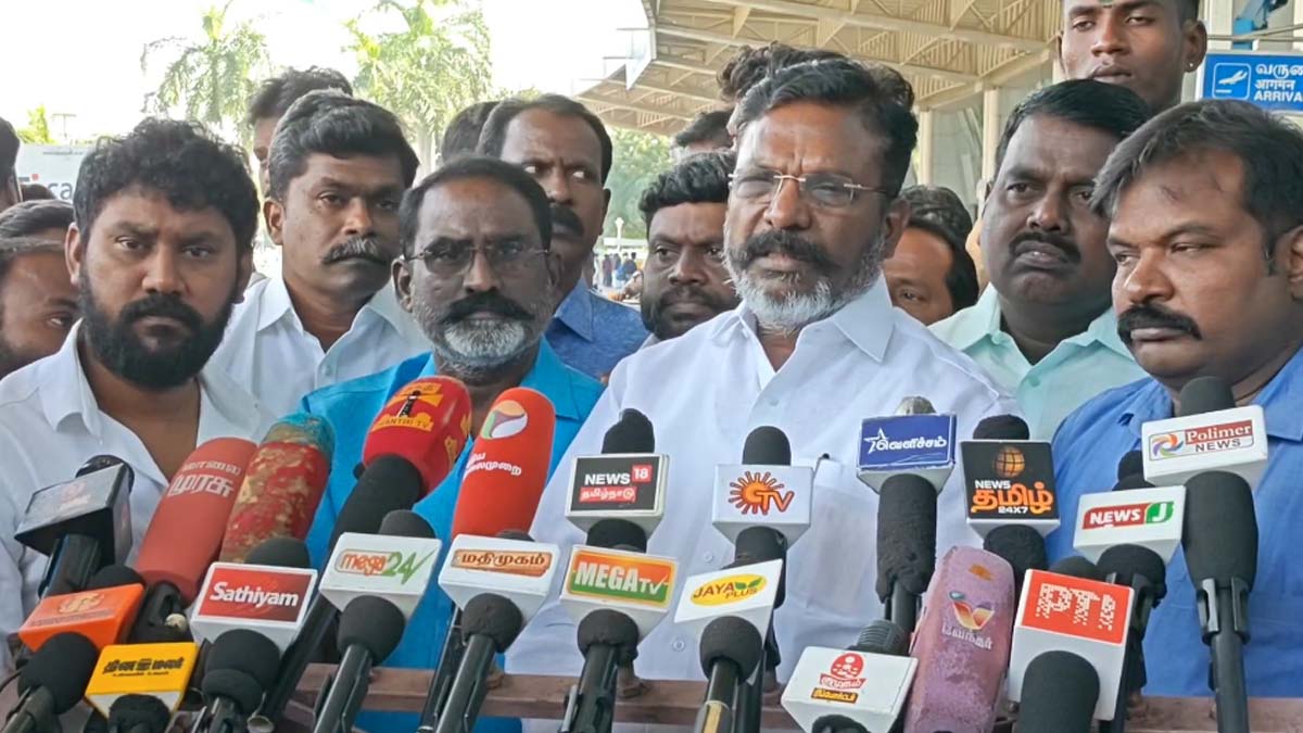 Thirumavalavan Talk About Seeman