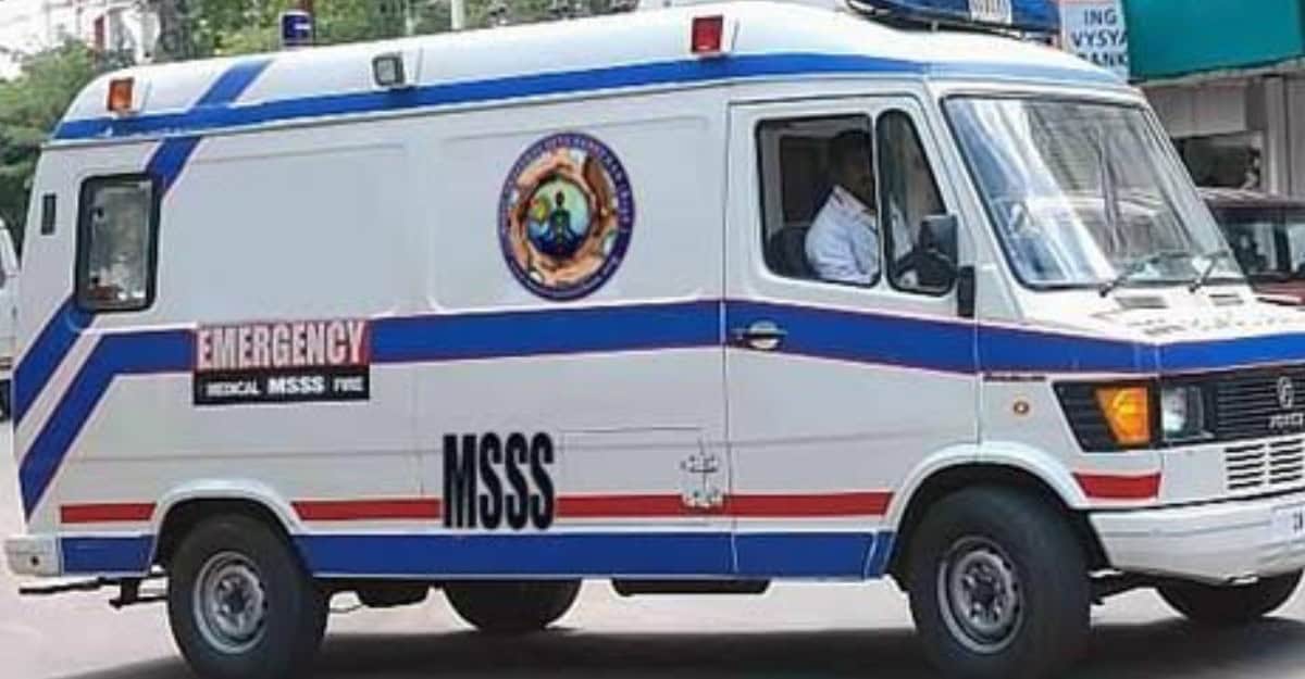 Ambulance lives in UP 