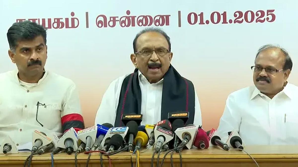 Vaiko Criticized Annamalai and supports dmk