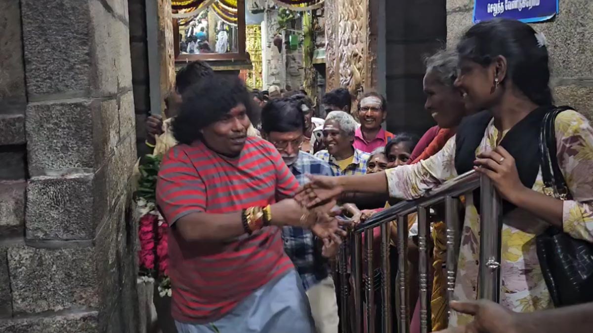 Yogi Babu Visit Thiruttani Temple