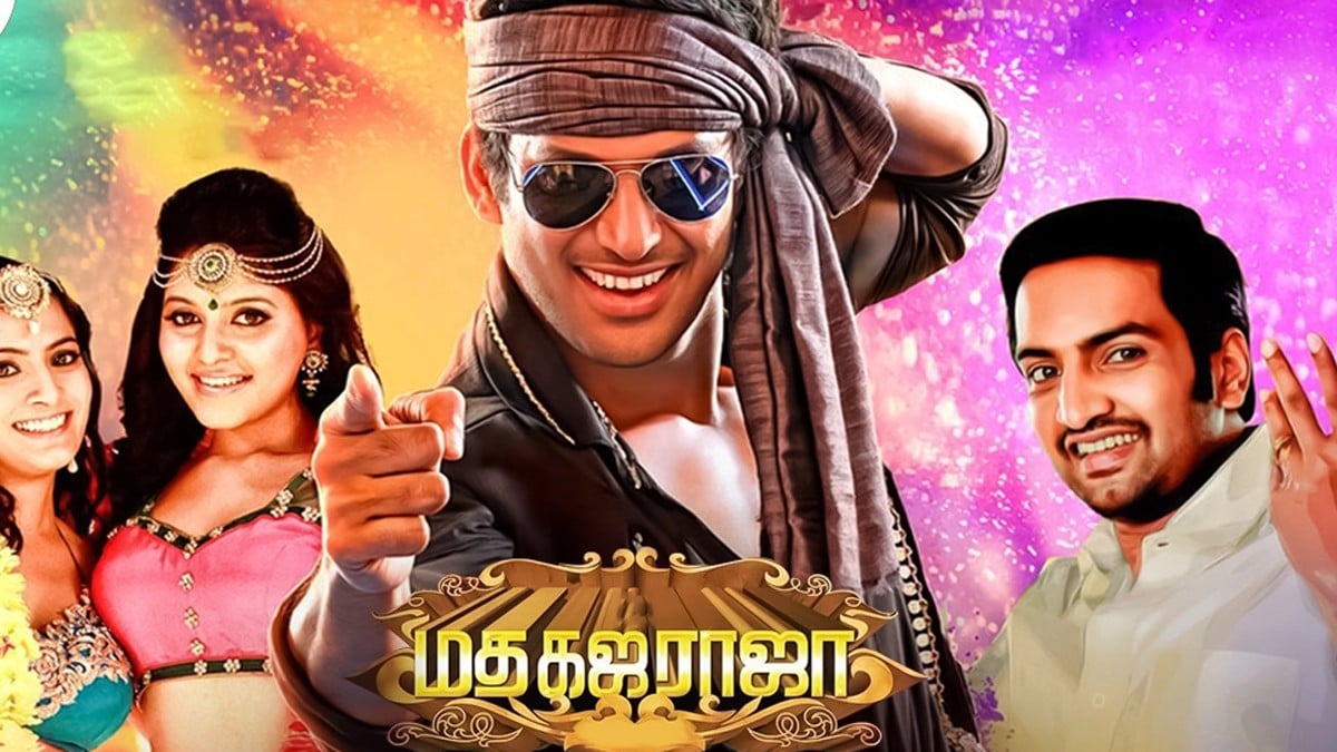 Vishal Madha Gaja Raja box office hit
