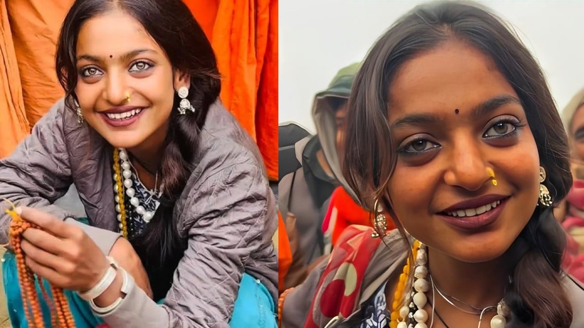 Monalisa Bose viral at Kumbh Mela