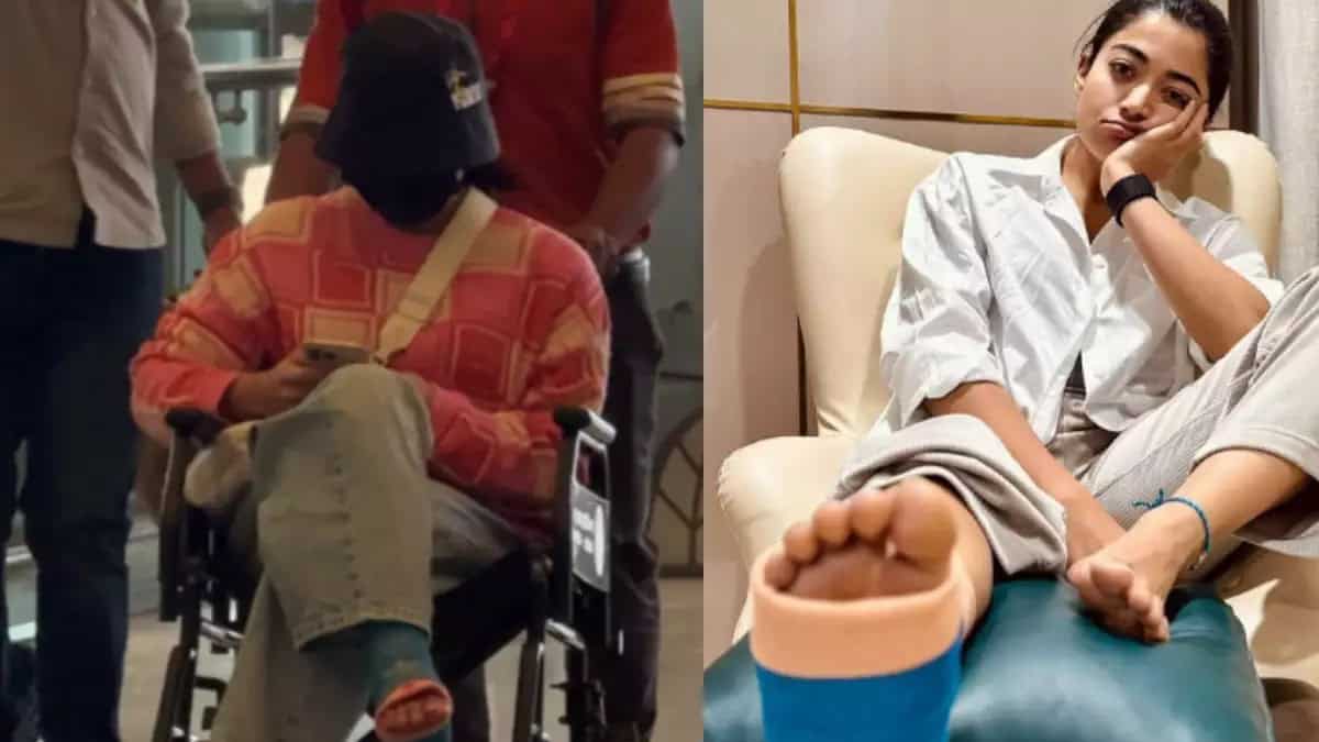 Rashmika Mandanna injury update