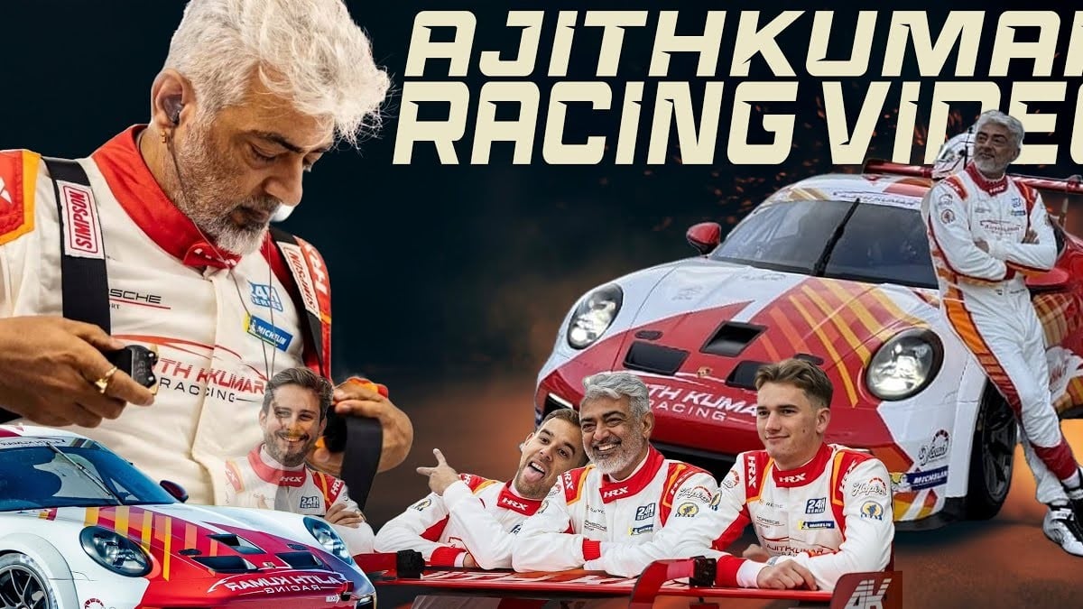 Ajith Kumar Viral Racing Video
