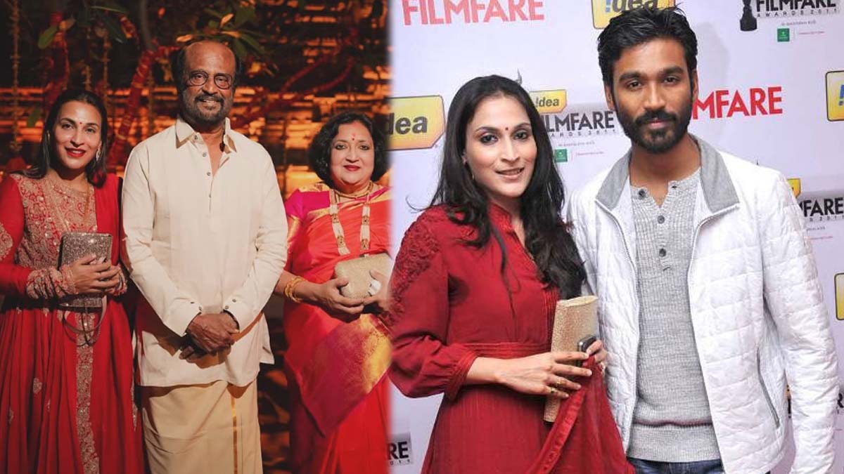 Dhanush and aishwarya rajinikanth