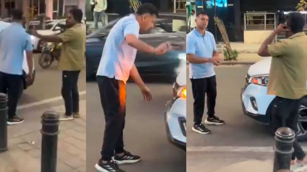 Rahul Dravid aruged with Auto Driver in Bangalore viral video 