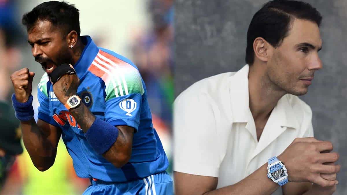 Hardik Pandya Wears Rs 7 Crore Watch Against Pakistan