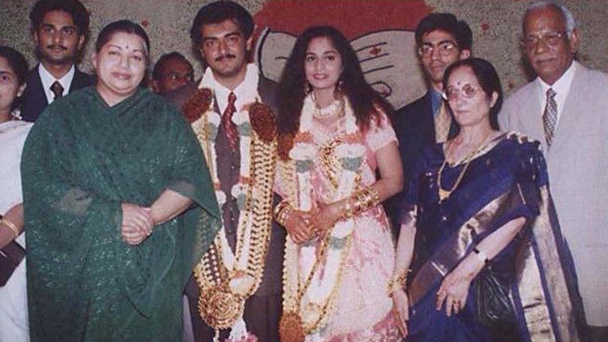 Jayalalitha in Ajith Shalini Marriage