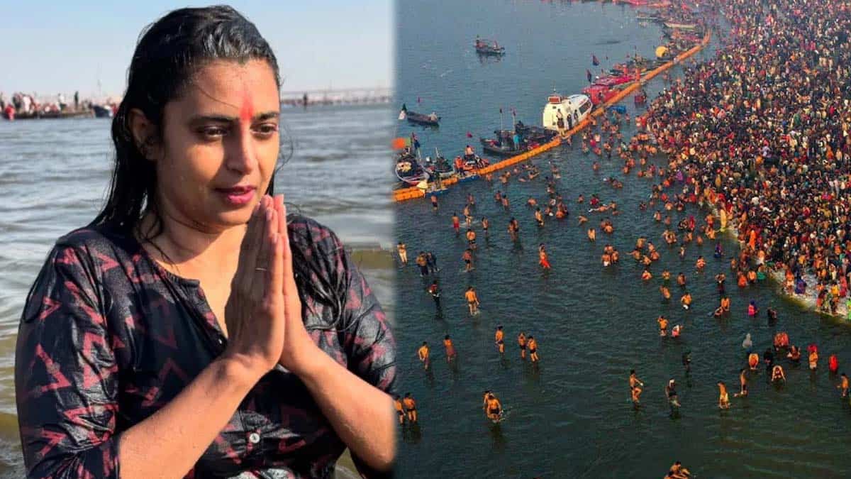 Kasthuri in Kumbhmela