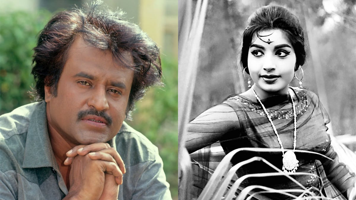 Rajinikanth and Jayalalithaa