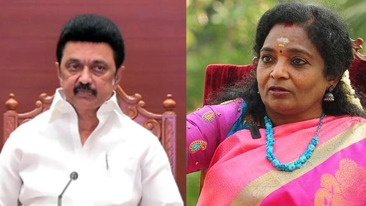 ஒரே இடத்தில் திமுக – பாஜகவினர் மாறி மாறி கோஷம்.. பரபரப்பில் சென்னை!