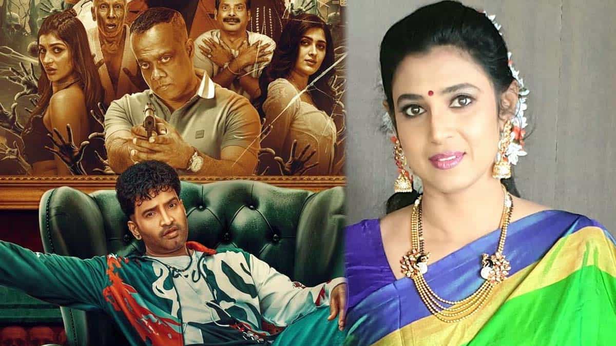 Kasthuri Acting as a mother to Santhanam