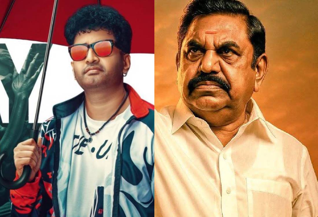 santhanam song in dd next level create controversial and request to edappadi palaniswamy