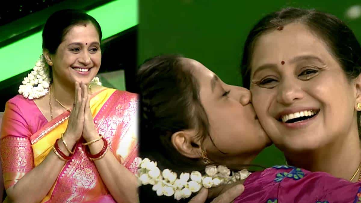 Devayani Daughter Iniya Participated in Saregamapa