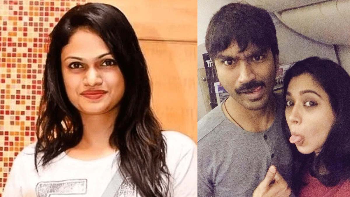 Dhanush and Aarti Ravi