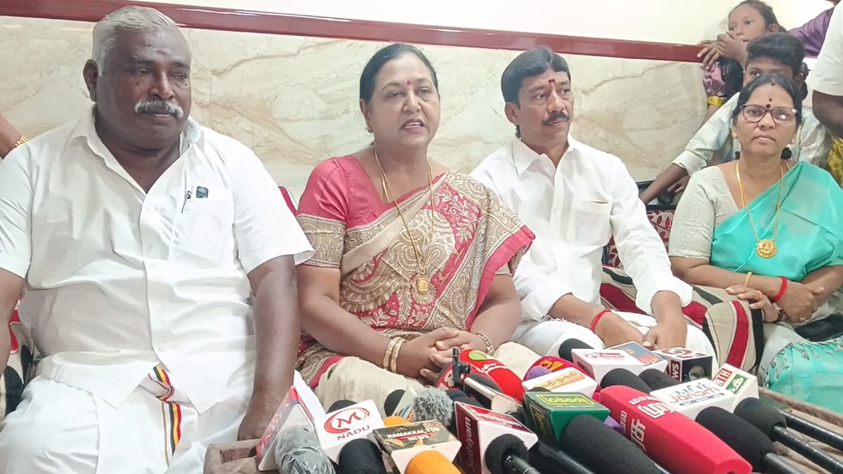 Important announcement regarding the alliance.. Premalatha Vijayakanth on the day!!