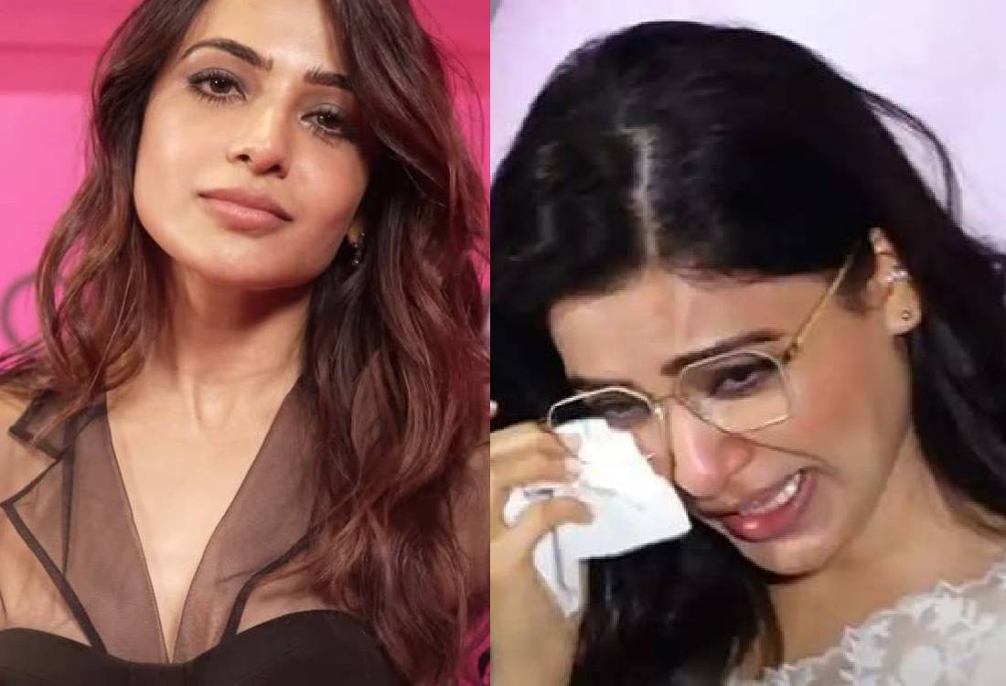 samantha explains about crying in stage