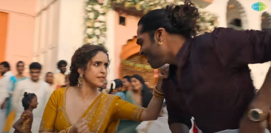sanya malhotra is not simbu pair in thug life movie