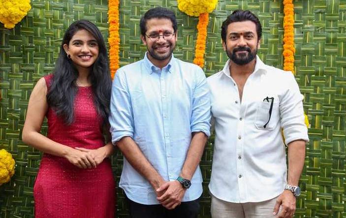 mamitha baiju acting in suriya 46 movie as heroine