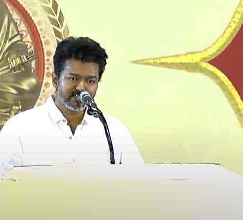 vijay said that neet only is not important in kalvi virudhu function