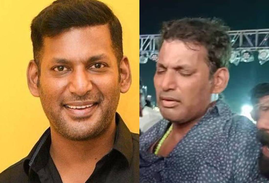 vishal fainted in transgender festival because of not eating lunch