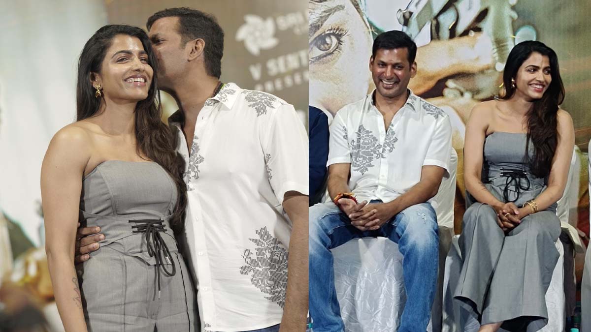 Vishal and Sai Dhanishika Marriage