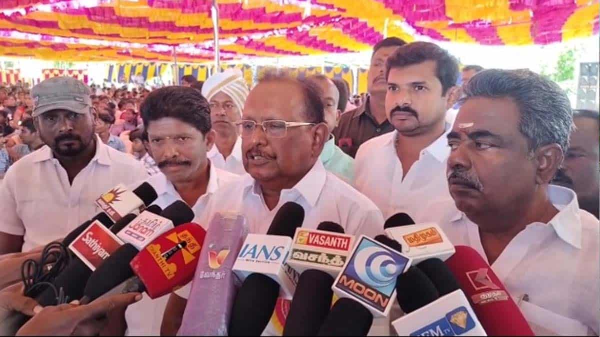 2026ல் தே.ஜ கூட்டணி ஆட்சி என பகல் கனவு காணுகிறார் அமித்ஷா : அமைச்சர் ரகுபதி விமர்சனம்!