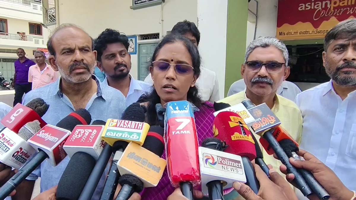 Congress MP Jyothimani welcomes the decision to grant life to Gnanasekaran