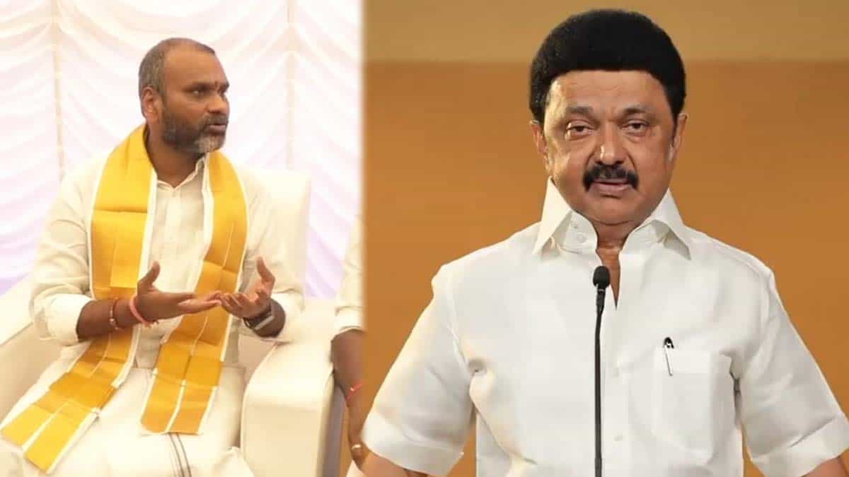 தோல்வி பயத்தால் திமுகவினர் பைத்தியம் பிடித்து திரிகின்றனர் : எல்.முருகன் காட்டம்!