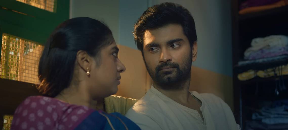 atharvaa starring dna movie trailer launched