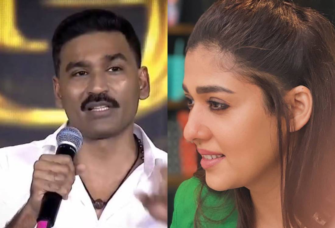 dhanush attack nayanthara on kuberaa audio launch