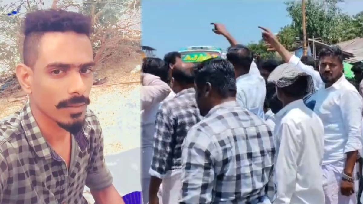 Public blockade of road due to sudden death of youth